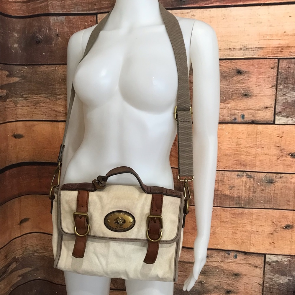 Fossil Long Live Vintage Issue # 54 Crossbody Bag